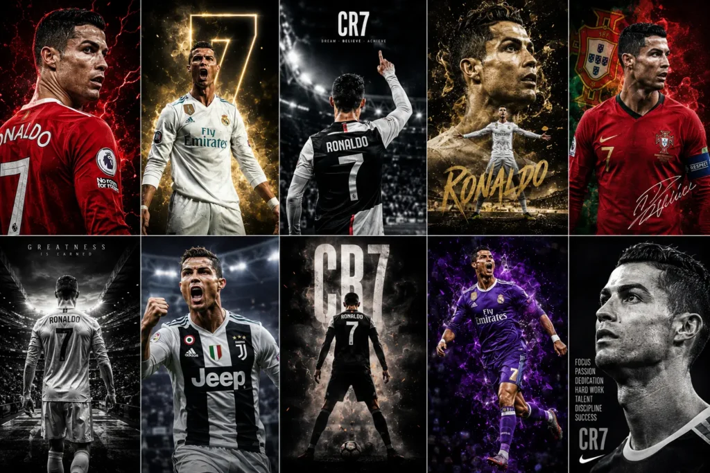 Best Ronaldo Wallpapers For iOS, Android and Desktops.
